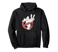 Ghostbusters Distressed Logo Ghostbusters II Retro Movie Pullover Hoodie