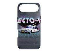 Ghostbusters Ecto 1 1984 80s Movie Car Synthwave Chrome Grid Case for iPhone Air