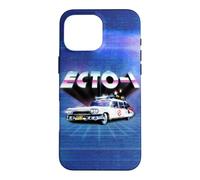 Ghostbusters Ecto 1 1984 80s Movie Car Synthwave Grid Chrome Case for iPhone 16 Pro Max