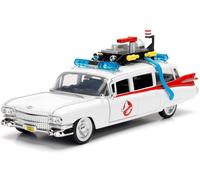 GHOSTBUSTERS ECTO-1 Model Car Scale 1/24 22Cm Diecast Original JADA TOYS