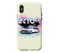 Ghostbusters Ecto 1 Synthwave NYC 1984 80s Retro Movie Case for iPhone X/XS