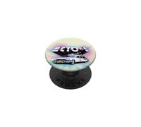 Ghostbusters Ecto 1 Synthwave NYC 1984 80s Retro Movie PopSockets Adhesive PopGrip
