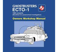 Ghostbusters Ecto-1 User Manual Unisex T-Shirt - Blue - S