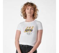 Ghostbusters Ecto-1 Women's T-Shirt - White - XXL