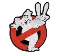 Ghostbusters Embroidered Iron on Patch (60mm x 80mm) Perfect for Costumes and Decor