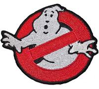 Ghostbusters Embroidered Iron Sew On Patch Fancy Dress Costume T Shirt Bag Badge