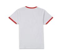 Ghostbusters EST. 1984 Unisex Ringer T-Shirt - White/Red - XS