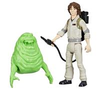 Ghostbusters Fright Features Trevor Spengler Action Figure with Ecto-Stretch Tech Slimer Ghost Toy Accessory, Toys for Kids Ages 4+