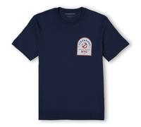 Ghostbusters Hook And Ladder Firehouse Unisex T-Shirt - Navy - L