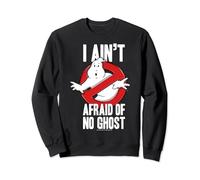 Ghostbusters I Ain't Afraid Of No Ghost Bold Text Sweatshirt