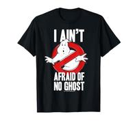 Ghostbusters I Ain't Afraid Of No Ghost Bold Text T-Shirt