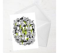 Ghostbusters I Ain't Afraid Of No Ghost Greetings Card - Large Card