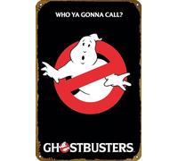 Ghostbusters Logo Ghostbusters Movie & TV Kids TV Home Decor Tin Sign Retro Metal Bar Pub Poster 8 x 12 Inches