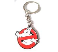 Ghostbusters Logo Insignia Metal Enamel Keyring Keychain Keyfob Ghost Busters