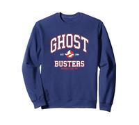 Ghostbusters No Ghost Basketball Jersey Sweatshirt, Adult Unisex, Navy Blue, Large