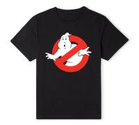 Ghostbusters Official Classic Logo T-Shirt - Black | Size: 2XL Ghostbusters Black 2XL