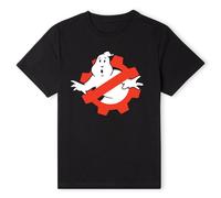 Ghostbusters Official GB Engineering T-Shirt - Black | Size: Small Ghostbusters Black S
