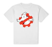 Ghostbusters Official GB Engineering T-Shirt - White | Size: Large Ghostbusters White L