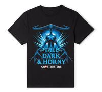 Ghostbusters Official Tall Dark & Horny T-Shirt - Black | Size: Medium Ghostbusters Black M