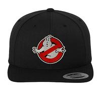 Ghostbusters Officially Licensed Premium Snapback Cap (Black), One Size