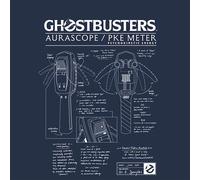 Ghostbusters PKE Schematic Unisex T-Shirt - Navy - L