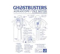 Ghostbusters PKE Schematic Unisex T-Shirt - White - 4XL