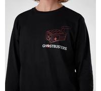 Ghostbusters Proton Pack Men's Long Sleeve T-Shirt - Black - L