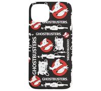 Ghostbusters Proton Pack No Ghost Logo Pattern Retro Movie Case for iPhone 15 Plus