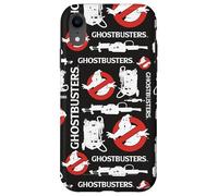 Ghostbusters Proton Pack No Ghost Logo Pattern Retro Movie Case for iPhone XR