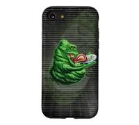 Ghostbusters Slimer Green Ghost Eating Steak 1984 Art Movie Case for iPhone SE (2020) / 7/8