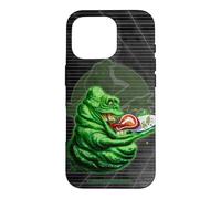 Ghostbusters Slimer Green Ghost Eating Steak 1984 Movie Art Case for iPhone 16 Pro