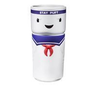 Ghostbusters Stay-Puft Marshmallow Man 400ml Travel Mug in White Ghostbusters White