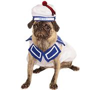 Ghostbusters: Stay-Puft Marshmallow Man Pet Costume for For Dogs or Cats by Rubies, Large