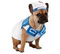 Ghostbusters: Stay-Puft Marshmallow Man Pet Costume for For Dogs or Cats by Rubies, XL