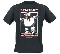 Ghostbusters Stay Puft Marshmallows T-Shirt black L