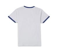 Ghostbusters Stay Puft Unisex Ringer T-Shirt - White/Navy - L