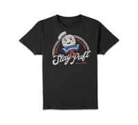 Ghostbusters Stay Puft Unisex T-Shirt - Black | Size: Large Ghostbusters Black L