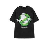 Ghostbusters Unisex Black Slime Logo Short Sleeved T-Shirt - Small