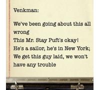 Ghostbusters, Venkman Movie Quote Greetings Card (14x14cm)