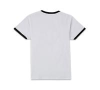 Ghostbusters Vintage Advert Unisex Ringer T-Shirt - White/Black - XL