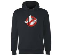 Ghostbusters Vintage Classic Logo Hoodie - Black | Size: Medium Ghostbusters Black M