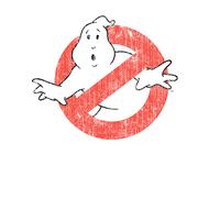 Ghostbusters Vintage Classic Logo Men's Ringer T-Shirt - White/Black - XS