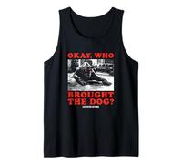 Ghostbusters Who Brought The Dog Zuul Funny Movie Tank Top