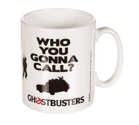 Ghostbusters - Who you gonna call? Character and Ecto-1 Car Design Porcelain 315ml Ceramic Coffee & Tea Mug