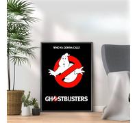 Ghostbusters1, 80s Movie Print Vintage Nostalgic Film Poster, A4 and A3 Size Frame Options, Home, Pub, Café, Bar Decoration Wall Art Print, House gift for movie lovers (A3 Print Only)