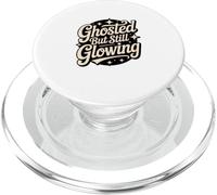 Ghosted But Still Glowing Funny Single Humor Retro PopSockets PopGrip for MagSafe