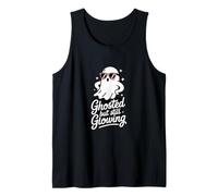 Ghosted But Still Glowing Funny Single Humor Retro Tank Top
