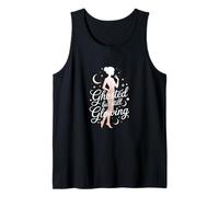 Ghosted But Still Glowing Funny Single Humor Retro Tank Top