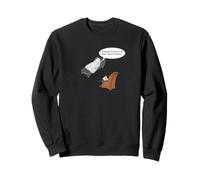 Ghosted, funny therapy therapist ghost on sofa halloween pun Sweatshirt
