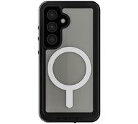 Ghostek Nautical Slim Galaxy S25 Waterproof Case Rugged with Screen Protector, Camera Lens Cover and Magnetic MagSafe Compatible with Samsung S25 2025 (6.2") (Clear)